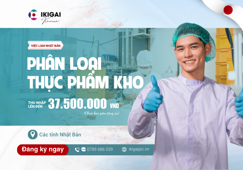 Phân loại thực phẩm kho