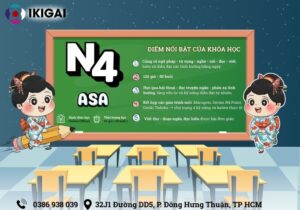 Khóa học N4 Asa tại IKIGAI