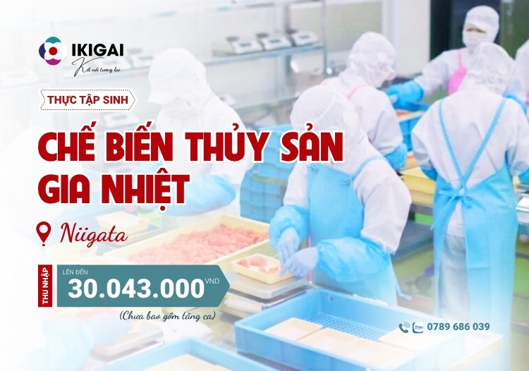 chế biến thủy sản gia nhiệt