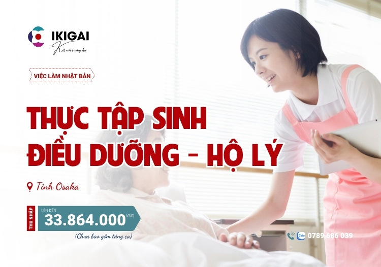 Thực tập sinh Điều dưỡng - Hộ lý