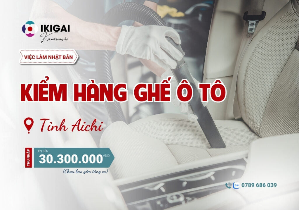 kiểm hàng ghế ô tô