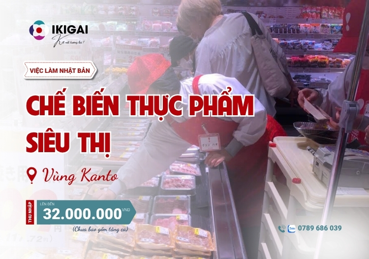 chế biến thực phẩm siêu thị