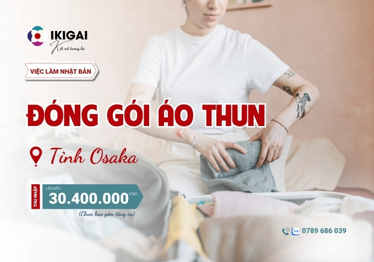 đóng gói ao thun