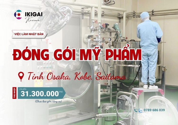 đóng gói mỹ phẩm
