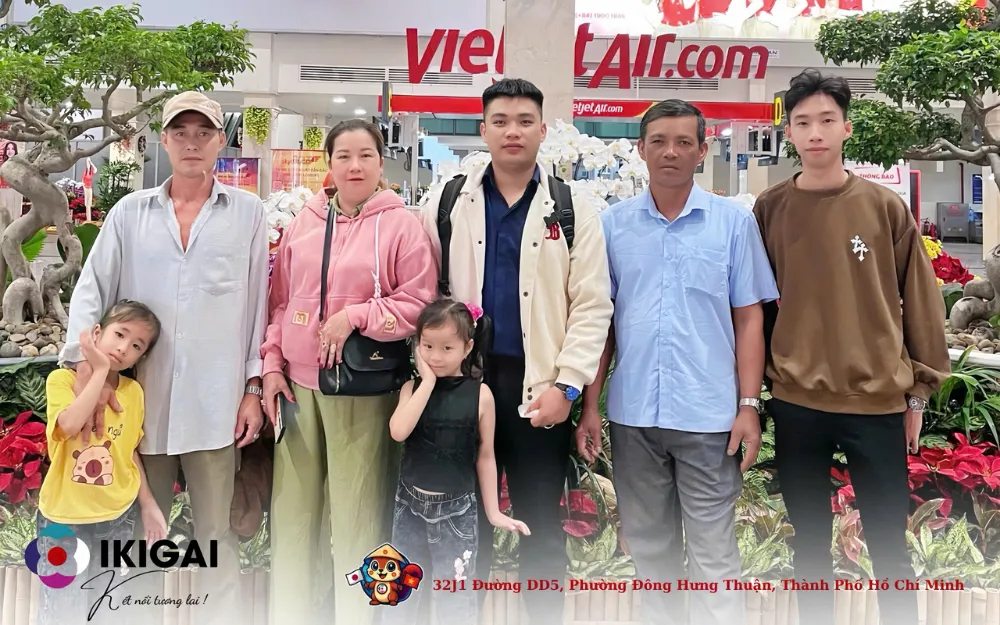 học viên IKIGAI xuất cảnh Nhật Bản