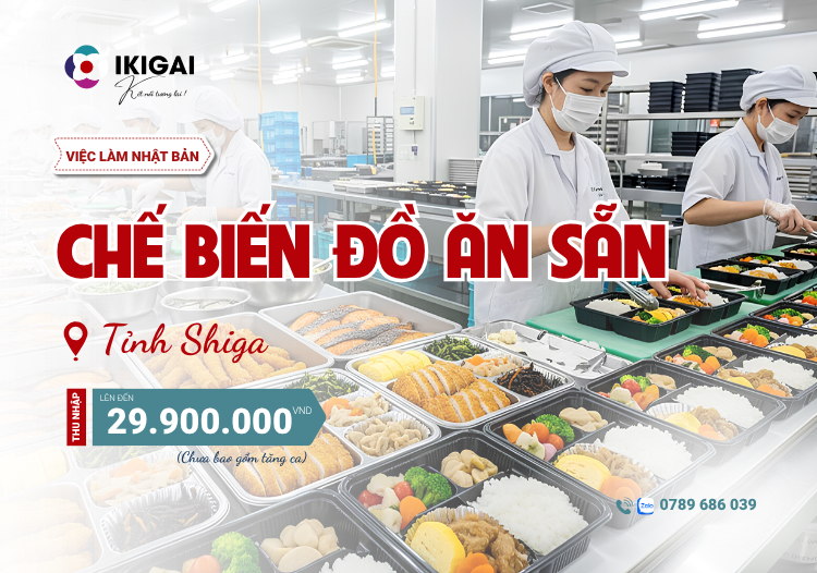 chế biến đồ ăn sẵn