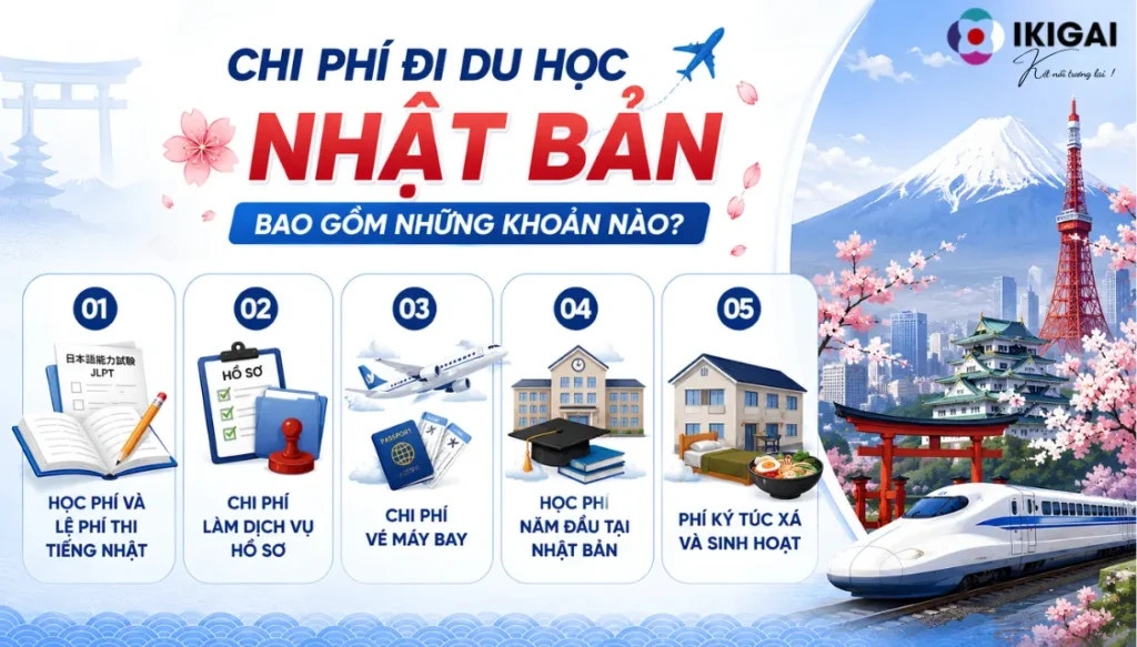 Chi phí du học Nhật Bản