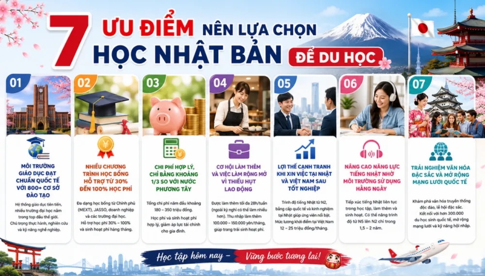 có nên đi du học Nhật Bản