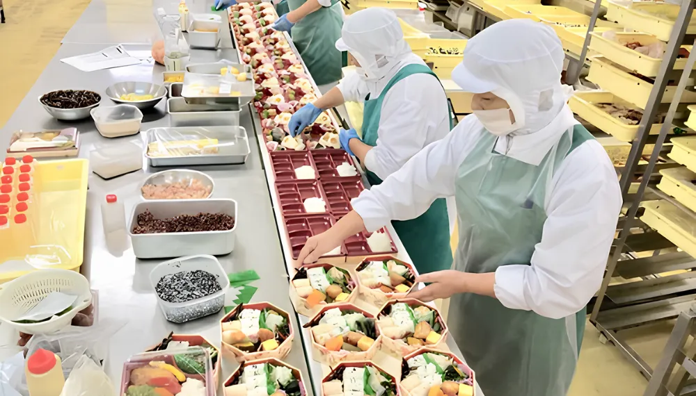 đơn hàng chế biến thực phẩm đi Nhật