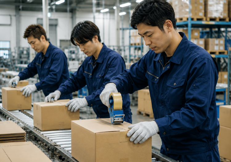 đóng gói công nghiệp