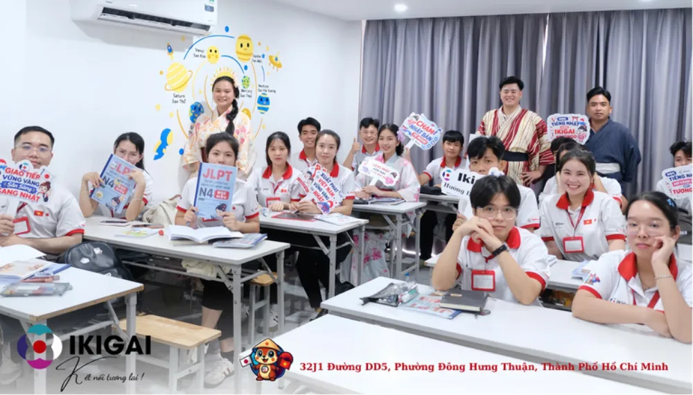 khóa học tiếng Nhật cho người mới