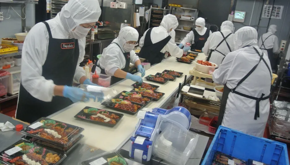 Lương đơn hàng thực phẩm Nhật Bản